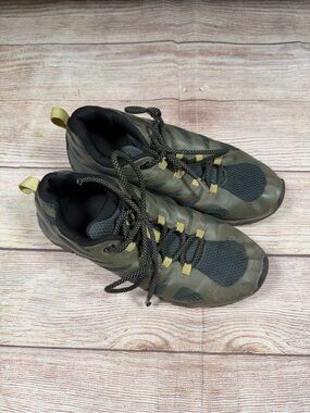Men's Olive Green Merrell Moab Edge‎ Hiking Shoes